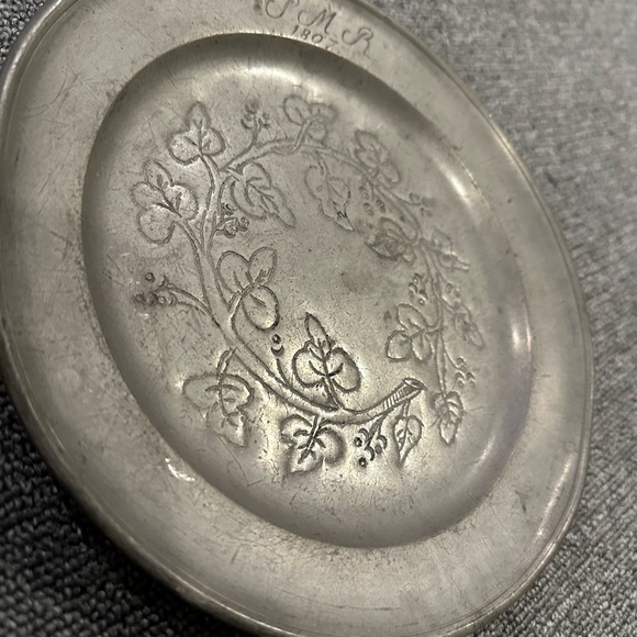 1807 Pewter dish Plate - Picture 9 of 9